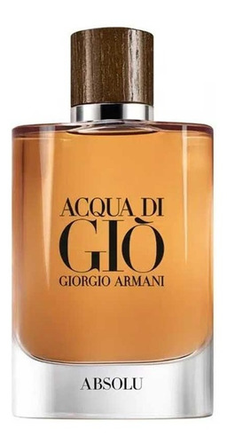 Perfume Hombre Acqua Di Gio Homme Absolu Edp 125 Ml 