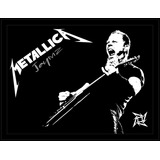 Quadro Metallica Banda Trash Metal James Lars Trujilo R925