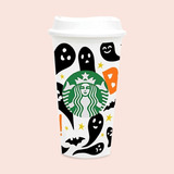 Vaso Starbucks Personalizado De Halloween