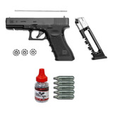 Pistola Umarex Aire Comprimido Glock 17 Lock Co2 4,5 Mm+ Box