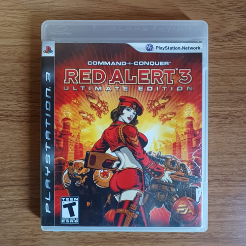 Command E Conquer Red Alert 3 / Ps3 / Original