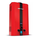 Boiler De Paso Rojo Calentador Mirage 6l Flux Para Gas Nat