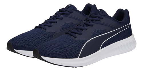 Puma Hombre Azules Peacoat Azul Blanco 377028 02