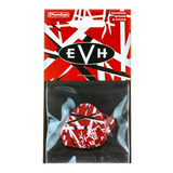 Uñetas Jim Dunlop Van Halen Evhp02 X 6 Color Rojo