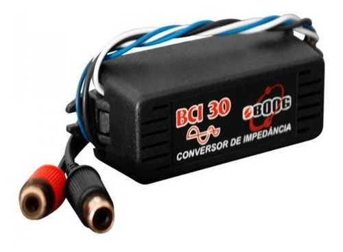 Bci 30 Boog Conversor Impedância P/ Sinal Áudio E Fio P/ Rca