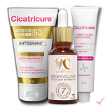 Protetor Solar Cicatricure Serum Vitamina C Creme Antirrugas