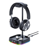 Soporte Para Audífonos Cosdig Rgb Gaming Para Escritorio,