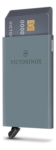 Tarjetero Altius Bloqueo Rfid Card Wallet Victorinox Colores Color Titanio Diseño De La Tela Titanio