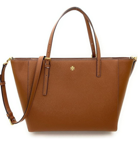 Bolso Tory Burch Emerson Small Tote Cafe 100% Original 