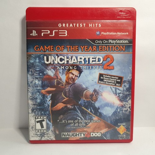 Juego Ps3 Uncharted 2 - Edicion Goty - Fisico