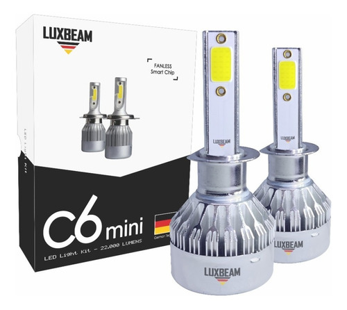 Par Super Led Mini 22000lumens H1 H3 H7 H4 H11 Hb4 Hb3 6500k