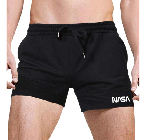 Short Curto Masculino Academia Mauricinho Vintage Nasa