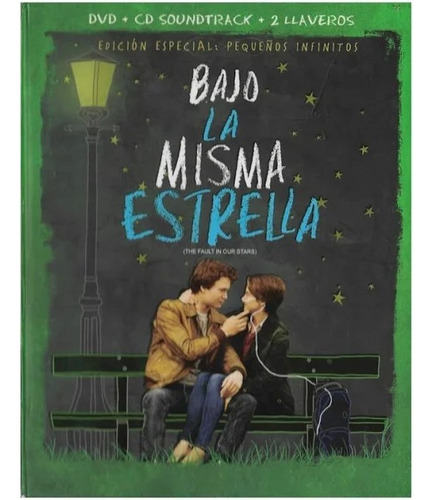 Bajo La Misma Estrella Dvd+soundtrack+2 Llaveros