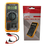 Capacimetro Digital Techman Medidor Condensadores Tm111b