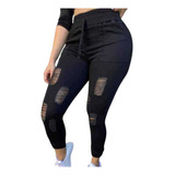 Jogger De Mujer Rasgado