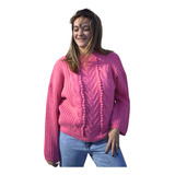 Sweater Finn Color Rosa Chicle. St Marie