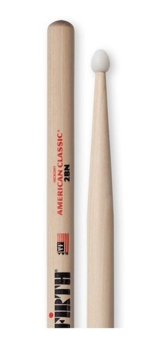 Baquetas Palillos Vic Firth 2b Punta Nylon Made In Usa 2bn