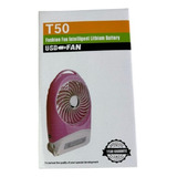 Ventilador Portatil Recargable Con Bateria De Lithium