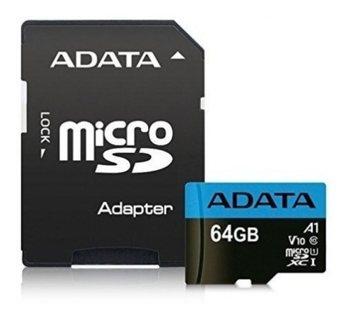 Memoria Micro Sd Adata Premier 64gb 85 25mb Sdhc /vc