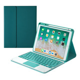 Capa Com Teclado Touchpad Para iPad 6ª/5ª Geração 9.7 Inch