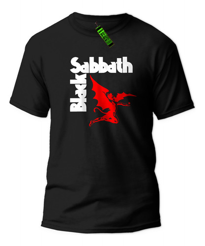 Lum - Remera Rock Black Sabbath - Algodon 1° Calidad