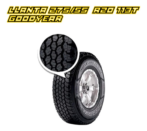 Llanta Audi Q7 Quattro 2009 3.6 275/55r20 110 Y Goodyear