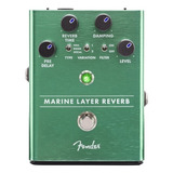 Fender Marine Layer Reverb + E! Color Del Pedal: Verde