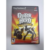 Guitar Hero World Tour Ps2 Original Completo Com Manual Ntsc