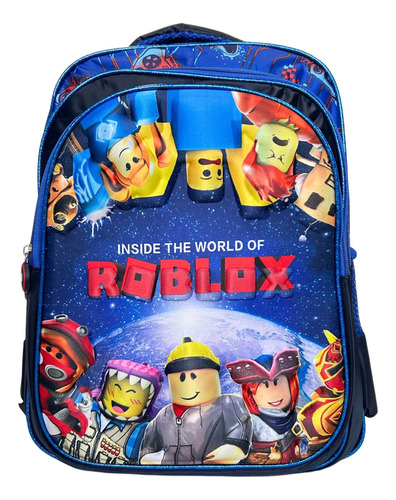 Mochila Escolar Para Meninos Jogo Roblox Infantil Grande