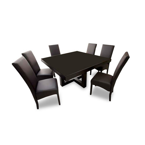 Comedor Minimalista Mod Brasil 6 Sillas Moderno