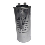 Capacitor 50 Mf 450v Metálico - Aire Acondicionado