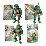 Muñeco Articulado Tortugas Ninjas Blister X1 Con Accesorios 