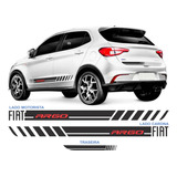 Kit Adesivos Fiat Argos Laterais E Traseiro  Drive  Hgt