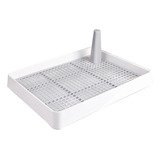 Caja De Arena Para Perros Cushion Training Grid, Con Forma D