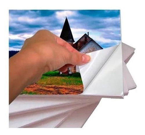 Papel Fotográfico Adesivo 115g A4 Glossy 200 Folhas Premium