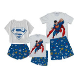 Pijama Personalizada Familiares En Short