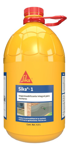 Sika Impermeabilizante Integral Líquido Sika - 1 5l