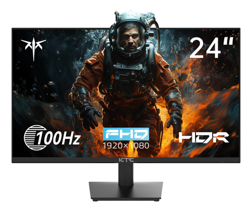 Ktc Monitor Gamer H24v13 24'' 1080p 100hz Fhd Hdr10 Hdmi