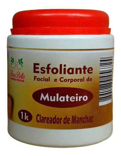 Mulateiro Esfoliante 1kg Limpeza Profunda - Entrega Rápida