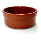 Cazuela Barro Recta Terrina Terracota Nº14 Color Marrón Oscuro