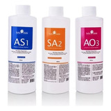 Kit Soluciones Aqua Peeling Hidrafacial: As1, Sa2, Ao3