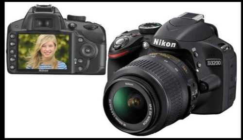  Câmera Profissional Nikon D3200 + Assessórios 