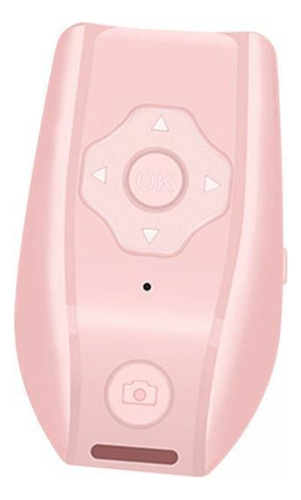 6 Mini Controlador Remoto De Teléfono Bluetooth, Rosado