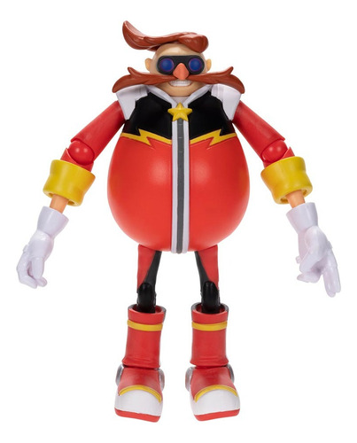 Boneco  Mr. Dr. Eggman Articulável De Sonic Sunny Brinquedos