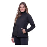 Campera Mujer Deportivo Montagne Training Fit Con Bolsillos