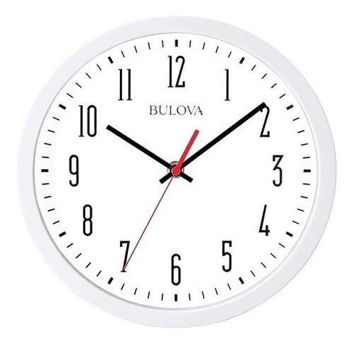 Reloj De Pared Bulova C4831 Cubículo