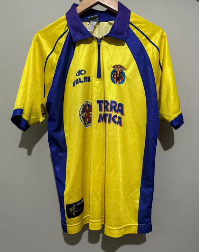 Camiseta Retro Original - Palermo Villarreal Con Dorsal 