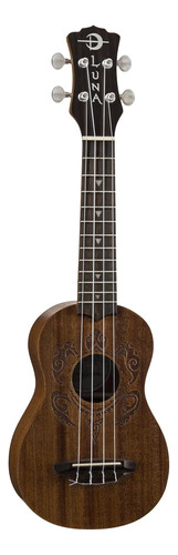 Luna Honu Tribal Turtle Paquete De Ukelele Soprano