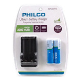Cargador Baterías Litio Philco Incluye 2 Pilas Clickbox