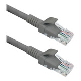 Patch Cord Cat6 U/utp Cmx Cinza 1,50 Metros Cabo Ethernet